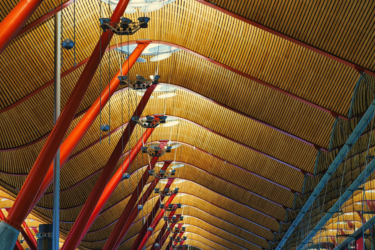 Airport ceiling design